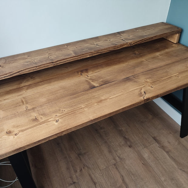 Large Rustic Monitor Stand